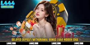 Delayed Deposit/Withdrawal Bonus L444 Hidden Edge