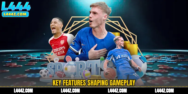 Key features shaping gameplay