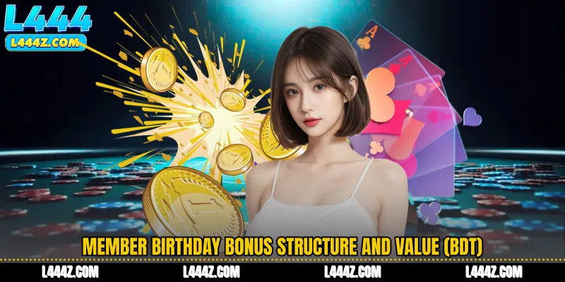 Member Birthday Bonus Structure and Value (BDT)