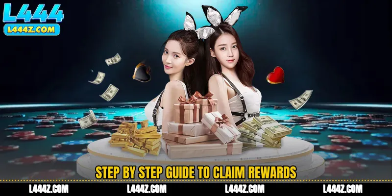 Step by step guide to claim rewards