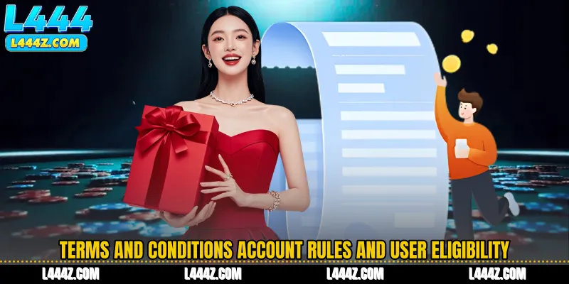 Terms and Conditions Account Rules and User Eligibility