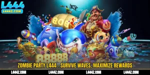 Zombie Party L444 - Survive Waves, Maximize Rewards